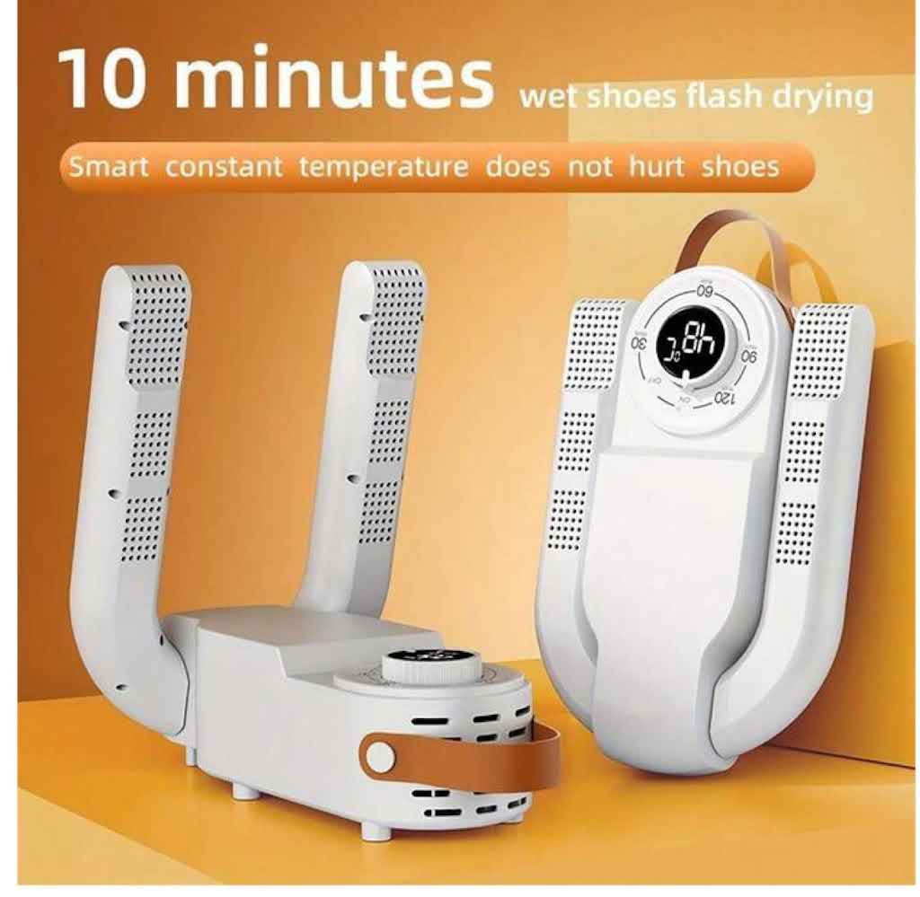 Portable Electric Shoe Dryer – Quick Warm Air Dryer for Shoes, Boots & Sneakers
