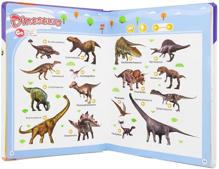 English Words Sound Book for Kids – Interactive Talking Learning Book with Pictures & Vocabular