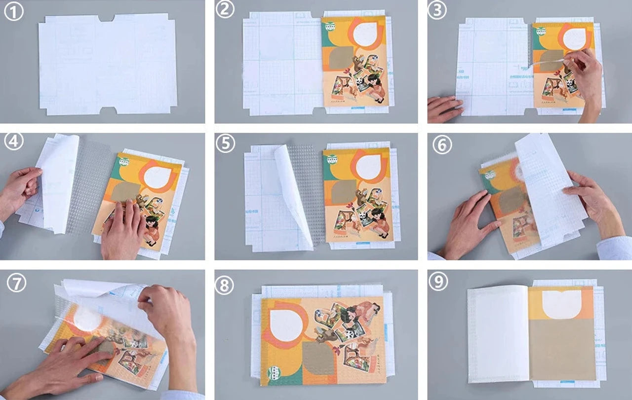 School Book Cover Film Pack (30 Sheets)
